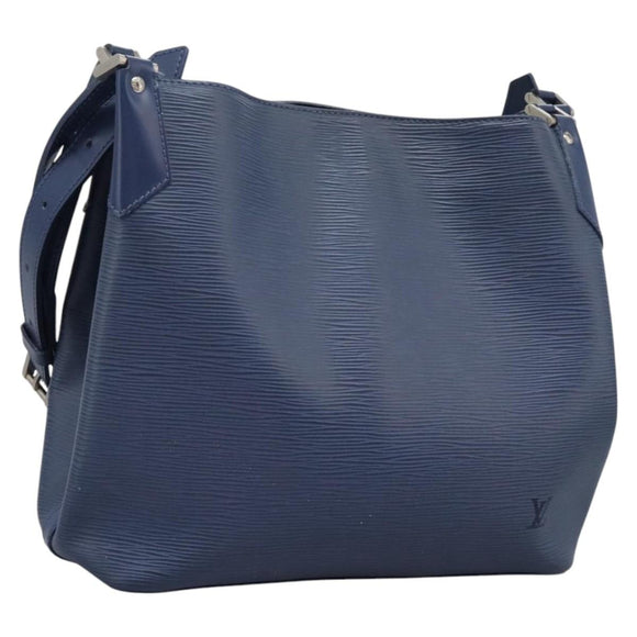 LOUIS VUITTON Epi Mandala MM Shoulder Bag Blue Myrtille M5889G LV Auth BD1187V