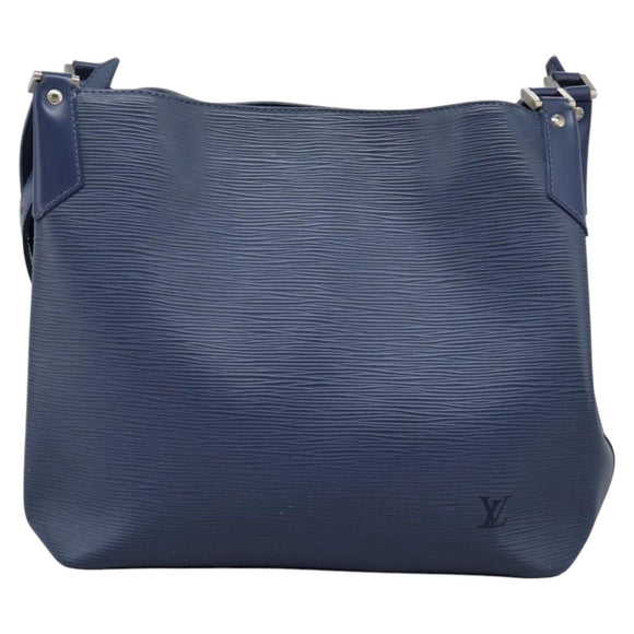 LOUIS VUITTON Epi Mandala MM Shoulder Bag Blue Myrtille M5889G LV Auth BD1187V