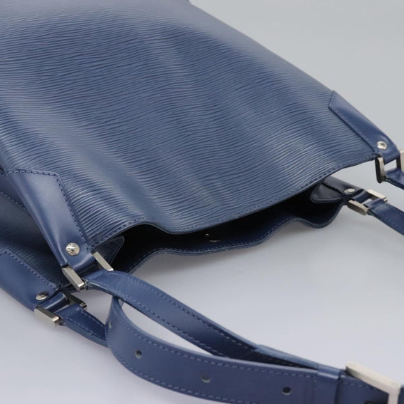 LOUIS VUITTON Epi Mandala MM Shoulder Bag Blue Myrtille M5889G LV Auth BD1187V