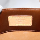 LOUIS VUITTON Monogram Vernis Reade MM Hand Bag Bronze M91143 LV Auth BD1188-17