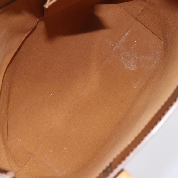 LOUIS VUITTON Monogram Vernis Reade MM Hand Bag Bronze M91143 LV Auth BD1188