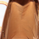 LOUIS VUITTON Monogram Vernis Reade MM Hand Bag Bronze M91143 LV Auth BD1188-19