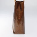 LOUIS VUITTON Monogram Vernis Reade MM Hand Bag Bronze M91143 LV Auth BD1188-3