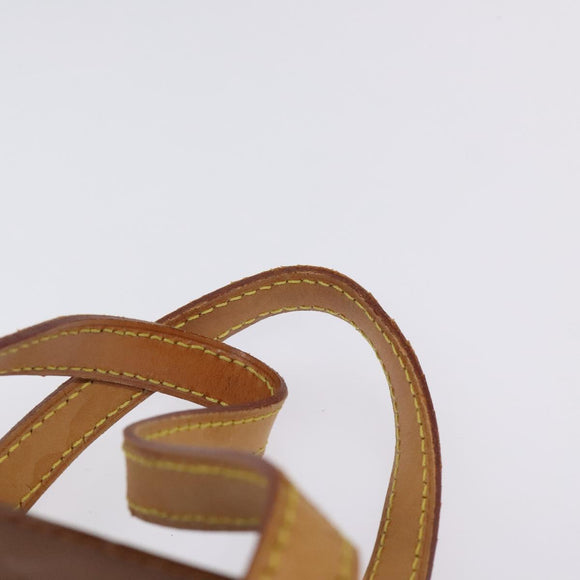 LOUIS VUITTON Monogram Vernis Reade MM Hand Bag Bronze M91143 LV Auth BD1188