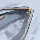 Miu Miu Shoulder Bag Leather Gray Auth BD1196V-18