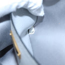 Miu Miu Shoulder Bag Leather Gray Auth BD1196V-12