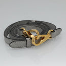 Miu Miu Shoulder Bag Leather Gray Auth BD1196AV-20