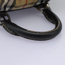 BURBERRY Nova Check Backpack Canvas Beige Auth BD1199V-7