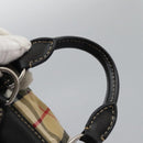 BURBERRY Nova Check Backpack Canvas Beige Auth BD1199V-14