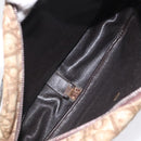 Christian Dior Trotter Canvas Shoulder Bag Brown Auth BD120-12