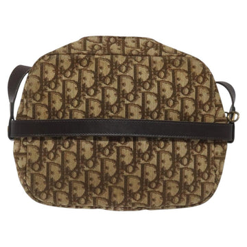 Christian Dior Trotter Canvas Shoulder Bag Brown Auth BD120 - 0