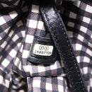 CHANEL Hand Bag Canvas Black CC Auth BD1200-21