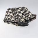 CHANEL Hand Bag Canvas Black CC Auth BD1200-6