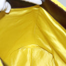 FENDI Shoulder Bag Wool Yellow Auth BD1221-18