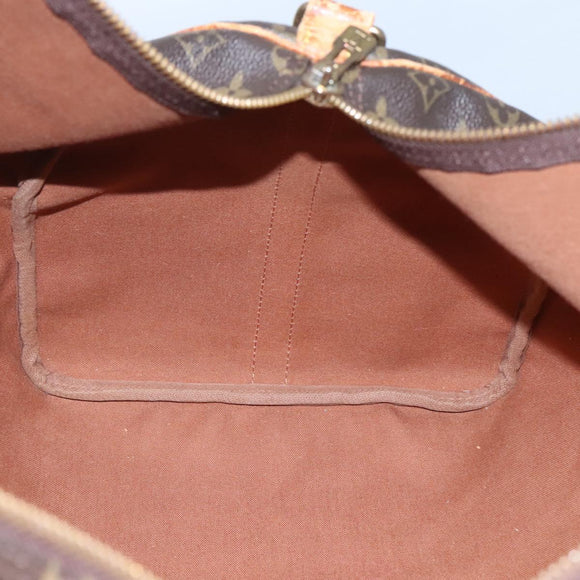 LOUIS VUITTON Monogram Keepall Bandouliere 55 Boston Bag M41414 LV Auth BD1228