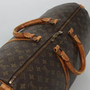 LOUIS VUITTON Monogram Keepall Bandouliere 55 Boston Bag M41414 LV Auth BD1228-6