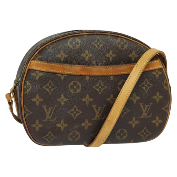 LOUIS VUITTON Monogram Blois Shoulder Bag M51221 LV Auth BD1230