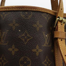 LOUIS VUITTON Monogram Bucket GM Shoulder Bag M42236 LV Auth BD1231-3