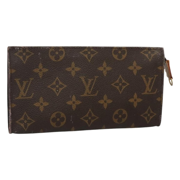 LOUIS VUITTON Monogram Bucket GM Pouch Accessory Pouch LV Auth BD1234