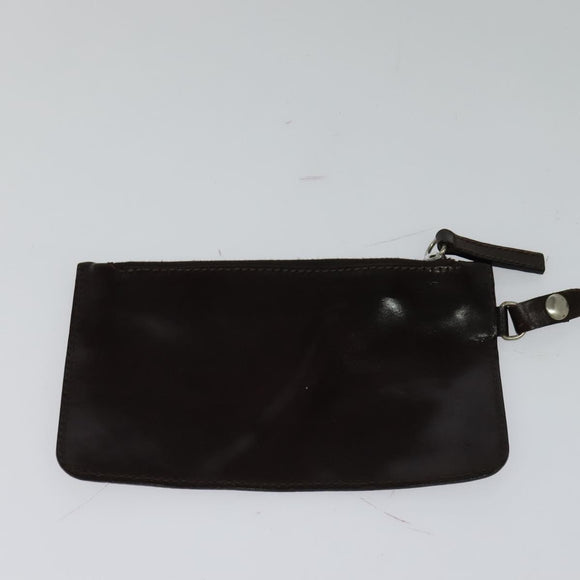 FENDI Zucca Canvas Tote Bag White Silver Auth BD1245