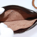 FENDI Zucca Canvas Tote Bag White Silver Auth BD1245-20