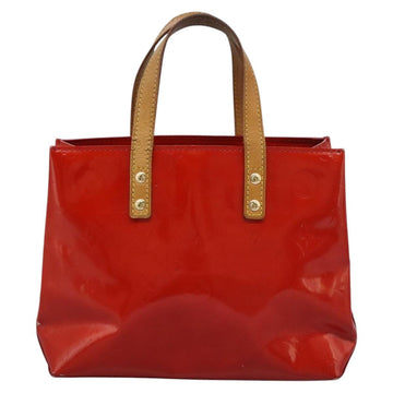 LOUIS VUITTON Monogram Vernis Reade PM Hand Bag Red Rouge M91088 LV Auth BD126 - 0