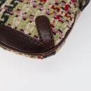 BURBERRY Shoulder Bag Wool Beige Auth BD1264-9