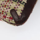 BURBERRY Shoulder Bag Wool Beige Auth BD1264-11