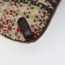 BURBERRY Shoulder Bag Wool Beige Auth BD1264-13