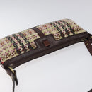 BURBERRY Shoulder Bag Wool Beige Auth BD1264-6