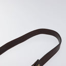 BURBERRY Shoulder Bag Wool Beige Auth BD1264-8