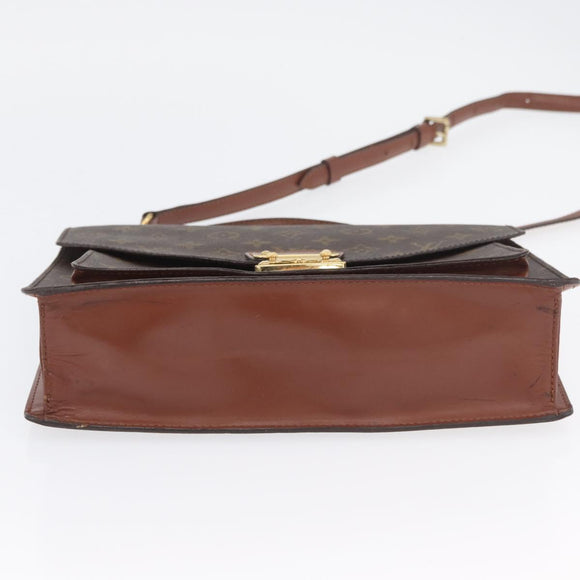 LOUIS VUITTON Monogram Monceau 28 Hand Bag M51185 LV Auth BD1270