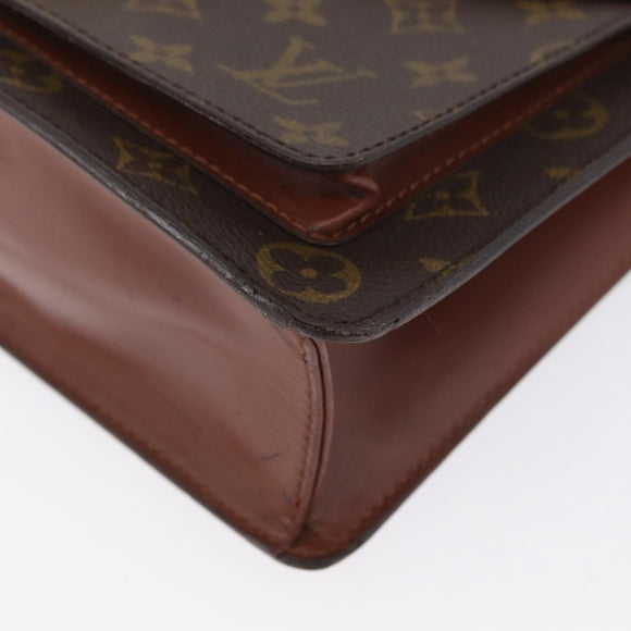 LOUIS VUITTON Monogram Monceau 28 Hand Bag M51185 LV Auth BD1270