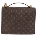 LOUIS VUITTON Monogram Monceau 28 Hand Bag M51185 LV Auth BD1270-3