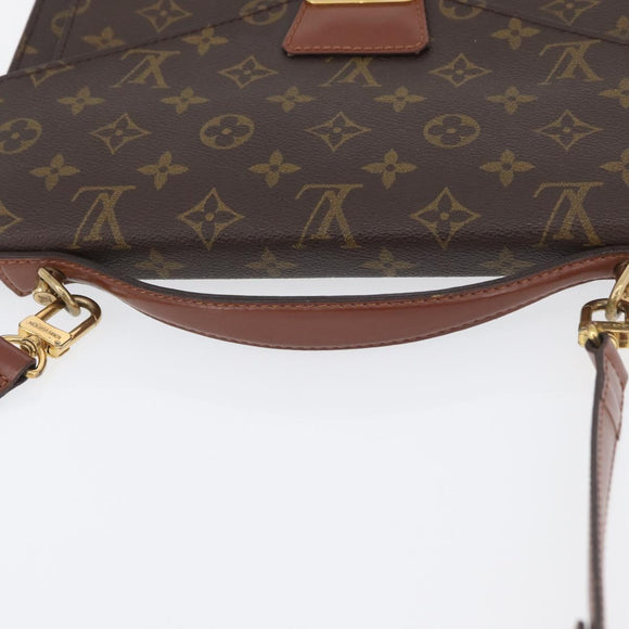 LOUIS VUITTON Monogram Monceau 28 Hand Bag M51185 LV Auth BD1270