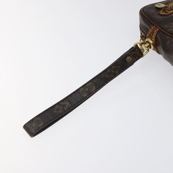 LOUIS VUITTON Monogram Marly Dragonne GM Clutch Bag M51825 LV Auth BD1275