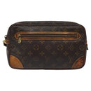 LOUIS VUITTON Monogram Marly Dragonne GM Clutch Bag M51825 LV Auth BD1275-13