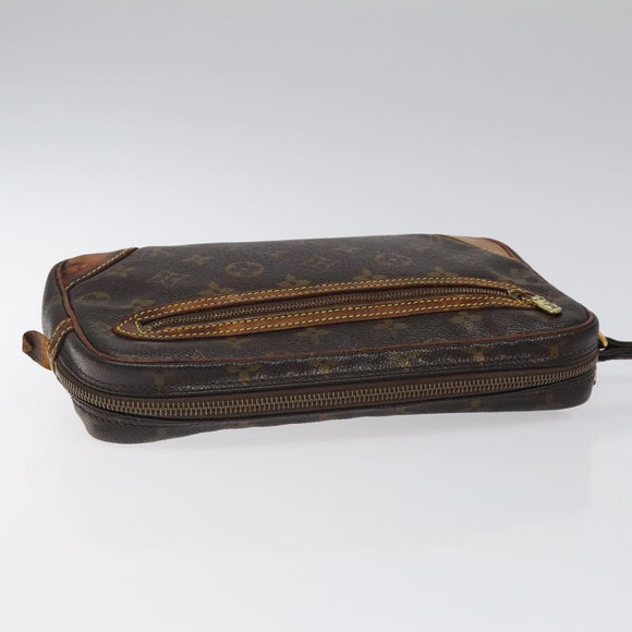 LOUIS VUITTON Monogram Marly Dragonne GM Clutch Bag M51825 LV Auth BD1275