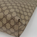 GUCCI GG Supreme Web Sherry Line Bag PVC Beige Green Red 39 02 003 Auth BD1278-16