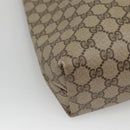 GUCCI GG Supreme Web Sherry Line Bag PVC Beige Green Red 39 02 003 Auth BD1278-17