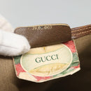 GUCCI GG Supreme Web Sherry Line Bag PVC Beige Green Red 39 02 003 Auth BD1278-12