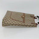 GUCCI GG Supreme Web Sherry Line Bag PVC Beige Green Red 39 02 003 Auth BD1278-4