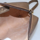 GUCCI GG Supreme Web Sherry Line Bag PVC Beige Gold 56 02 087 Auth BD1279-18