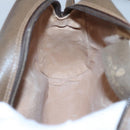 GUCCI GG Supreme Web Sherry Line Bag PVC Beige Gold 56 02 087 Auth BD1279-19