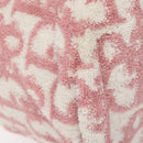 Christian Dior Pile Trotter Hand Bag Pink White Auth BD1288-14