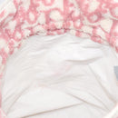 Christian Dior Pile Trotter Hand Bag Pink White Auth BD1288-18