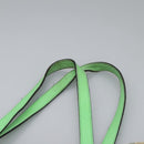 BURBERRY Nova Check Tote Bag PVC Leather Beige Green Silver Auth BD130-8