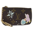 LOUIS VUITTON Monogram Vivienne Pochette Cles Coin Purse M12229 LV Auth BD1309SM-1