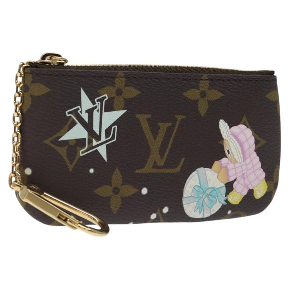 LOUIS VUITTON Monogram Vivienne Pochette Cles Coin Purse M12229 LV Auth BD1309SM