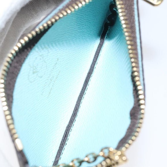 LOUIS VUITTON Monogram Vivienne Pochette Cles Coin Purse M12229 LV Auth BD1309SM